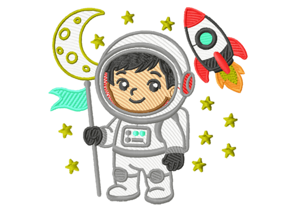 Astronaut Boy Embroidery Design Review