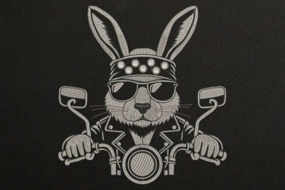 Biker Bunny Embroidery Design Review