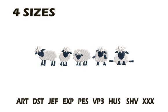 Cute Sheep Embroidery Design Review