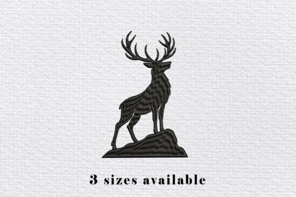 Deer Silhouette Embroidery Design Review