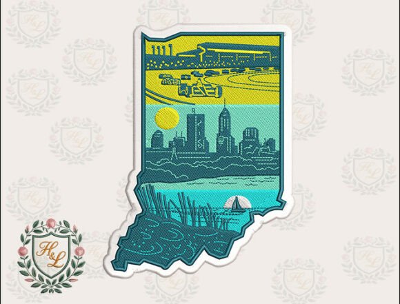 Layers of Indiana Embroidery Files Review