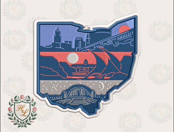 Layers of Ohio Embroidery Files Review