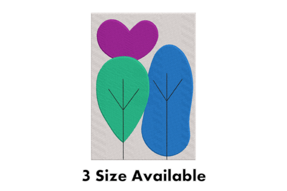 Modern Minimalist Tree Embroidery Design Review