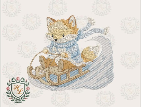 Winter Fox Embroidery Files Review